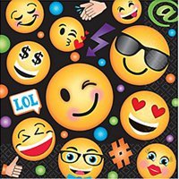 Салфетки Эмоции Смайлик, 33 см