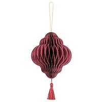 Фигура бумажная Фонарик с кистью 12х15см