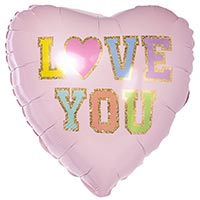 Б 18" LOVE YOU Сердце