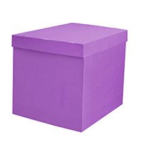  Коробка для надутых шариков лаванда 1302-1360