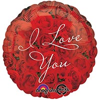 Шар 18", 45см, I Love You Розы, Anagram