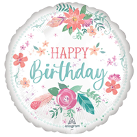 Шар 45см НВ Цветы Нежные