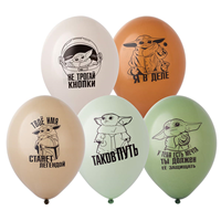 Шары 35см Малыш Йода