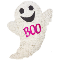 Привидение подвесное, мишура, 42 см