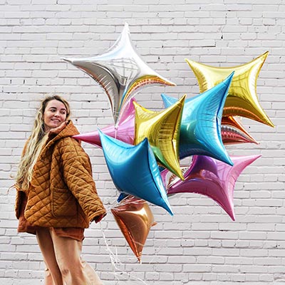 Р Б/РИС 29" ЗВЕЗДА 4х-конечная Gold