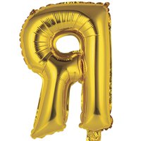 Шар Мини буква "Я", 36см Gold