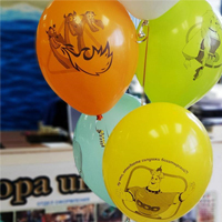 Шары с рисунком 36см Три Богатыря