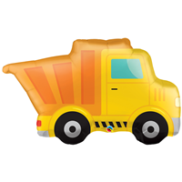 Шар фигура Самосвал желтый