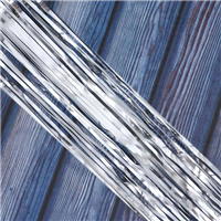 Дождик серебристый 75мм 2м