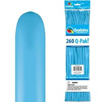 Шары голубые Qualatex ШДМ 260 Pale Blue