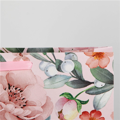 Пакет Любовь Цветы 61х46х20см