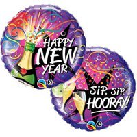 Шарик 45см HNY Шампанское