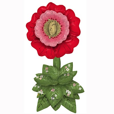 Шар напольный Цветок составной