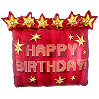 Шар фигура Happy Birthday Динамит