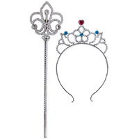 Компл Принцесса Люкс ободок+в.палочка