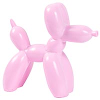 Грузик д/шара Собачка розовая 180гр/G