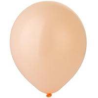 Шары 30см макарун оранжевые ВесёлаяЗатея