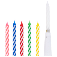 Свеча музыкальная, 6 штук