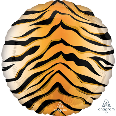 Шарики из фольги Шар 45см Узор Тигр