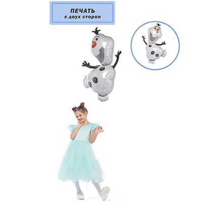 Шар фигура Frozen снеговик Олаф