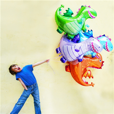 Шар фигура Дракон, зеленый