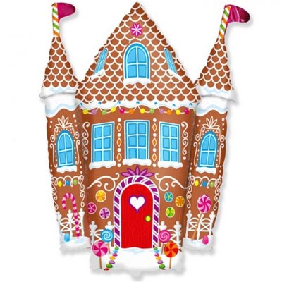 Шар фигура Пряничный домик