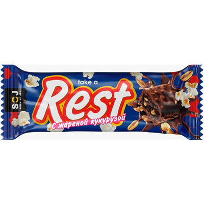 Батончик REST арахис изюм кукуруза 38гр