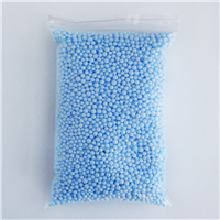 Наполнитель шарики пенопласт голубой 1л