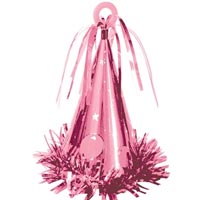 Грузик для шара Колпак розовый 170гр