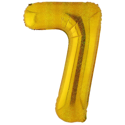 К ЦИФРА 7  40" Gold блеск