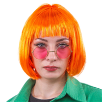 Парик карн Каре оранжевый 30см/G