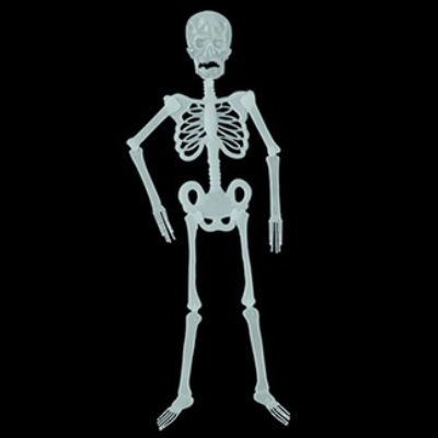 Светящиеся сувениры Скелет, светящийся в темноте, 90 см