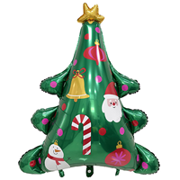 Шар фигура Елка и игрушки