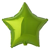 Шарик Звезда 45см Lime Green
