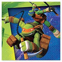 Салфетки Черепашки-Ниндзя, 33 см