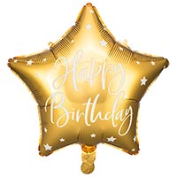 Шар HB Звезда Gold 45см
