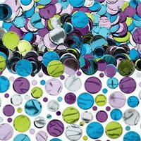 Конфетти Круги пастель мульти 70гр