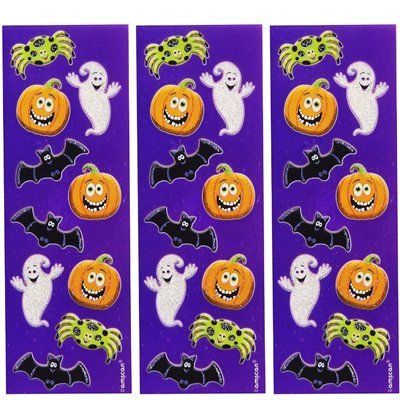 Наклейка Halloween блеск 6 листов