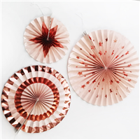 Фант ГламурPink&RoseGold 20-25-30см 3шт