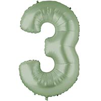 Г ЦИФРА 3  40" Сатин Olive Green
