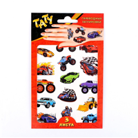 Тату для мальчиков 3 листа в асс