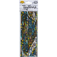 Трубочки для коктейля Граффити, 12 шт