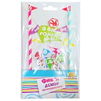 Декор для торта Фиксики