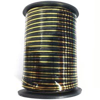 Лента с золотой полосой черная