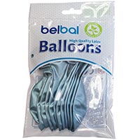 Шарик 32см, цвет 605 Хром Blue 12 штук