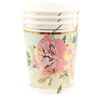 Стаканы Пионы 250мл, 6 штук