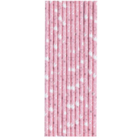 Трубочки для коктейля Принцесса, 12 штук