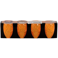 Рюмки пластиковые HWN Скелет, 4 штуки