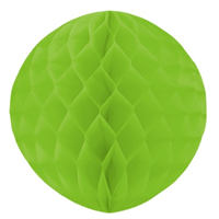 Шар бумажный светло-зеленый 30см