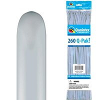 Шары серебро Qualatex ШДМ 260 Silver